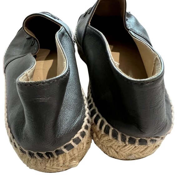 Chanel Lambskin Espadrilles in Dark Grey - Picture 5 of 9